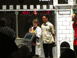 Team DNA Robotics And Hawaiian kids decides who to pick for their 3rd last Alliance member